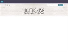 Tablet Screenshot of lighthousesouthbay.org